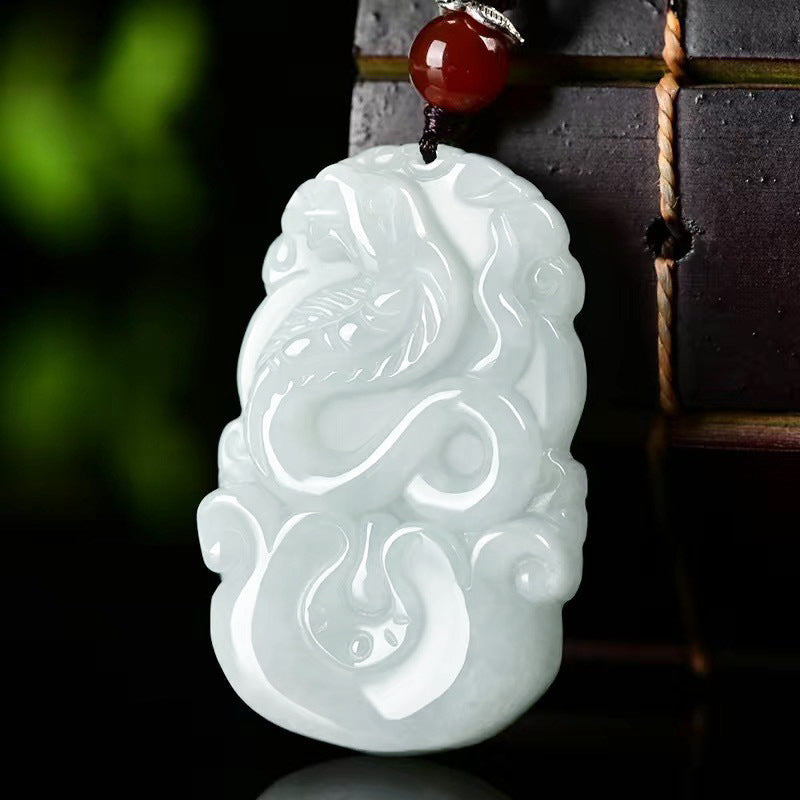 Grade A Jadeite Jade Chinese Zodiac Animal Pendant Necklace Collection