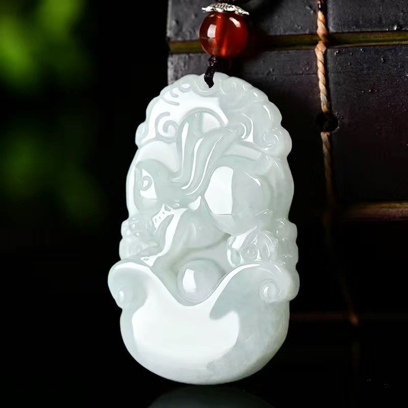 Grade A Jadeite Jade Chinese Zodiac Animal Pendant Necklace Collection